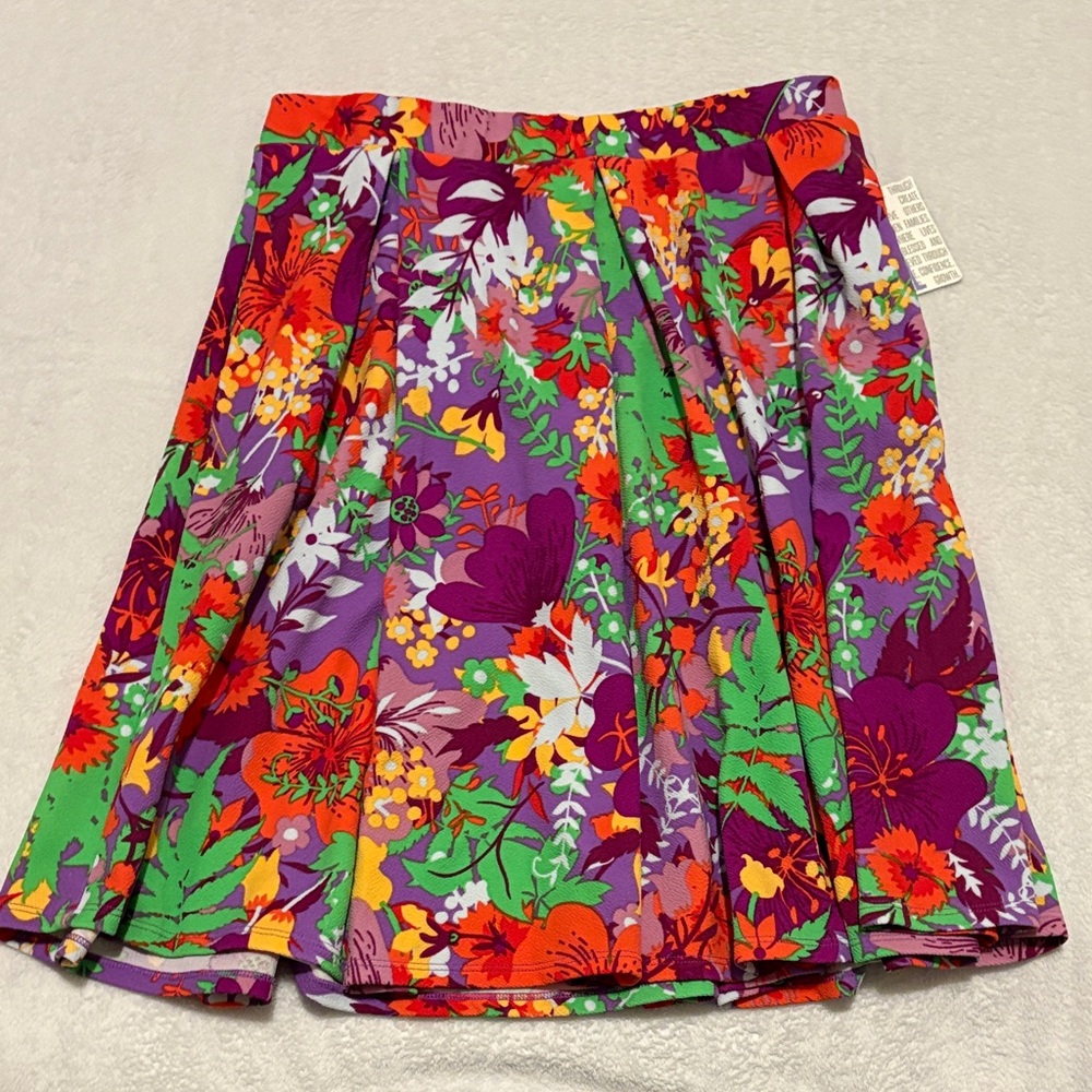Floral Women's Skirt - Multicolor